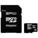 Silicon Power MicroSDHC 16GB Class10 Superior UHS-I + SD адаптер
